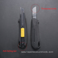 Multifunctional rubber black blade 18mm utility knife